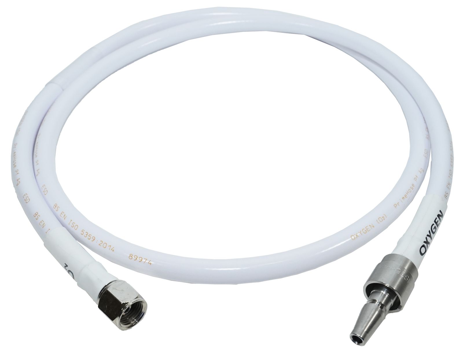 Oxygen Medical Gas Hose Assembly